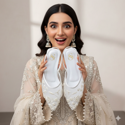 Eterna Bloom Mules Flats