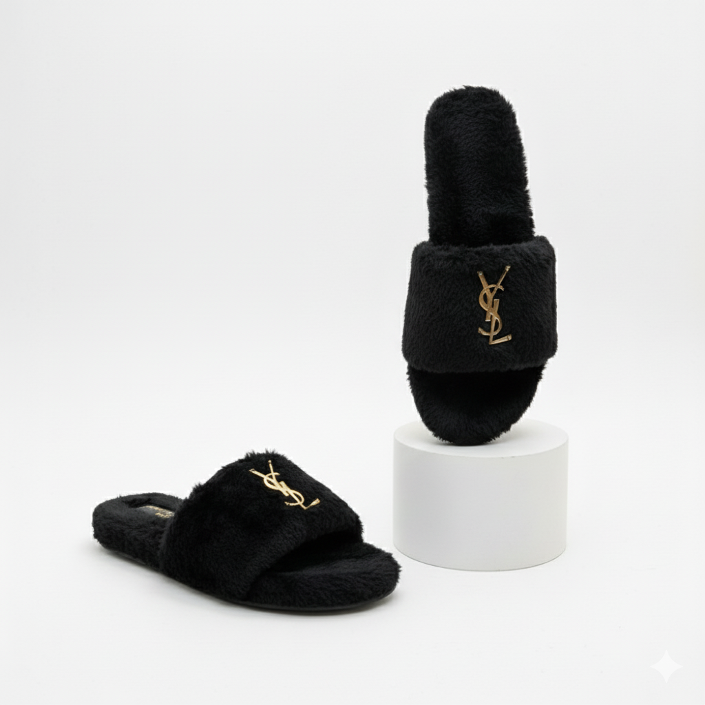 Fur Elegance Slides