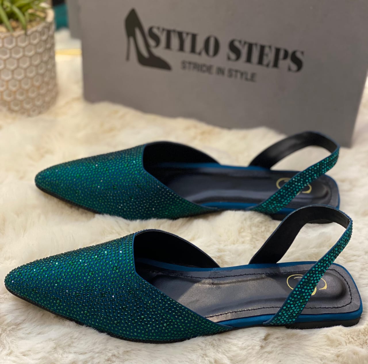 Elite Glow Mules