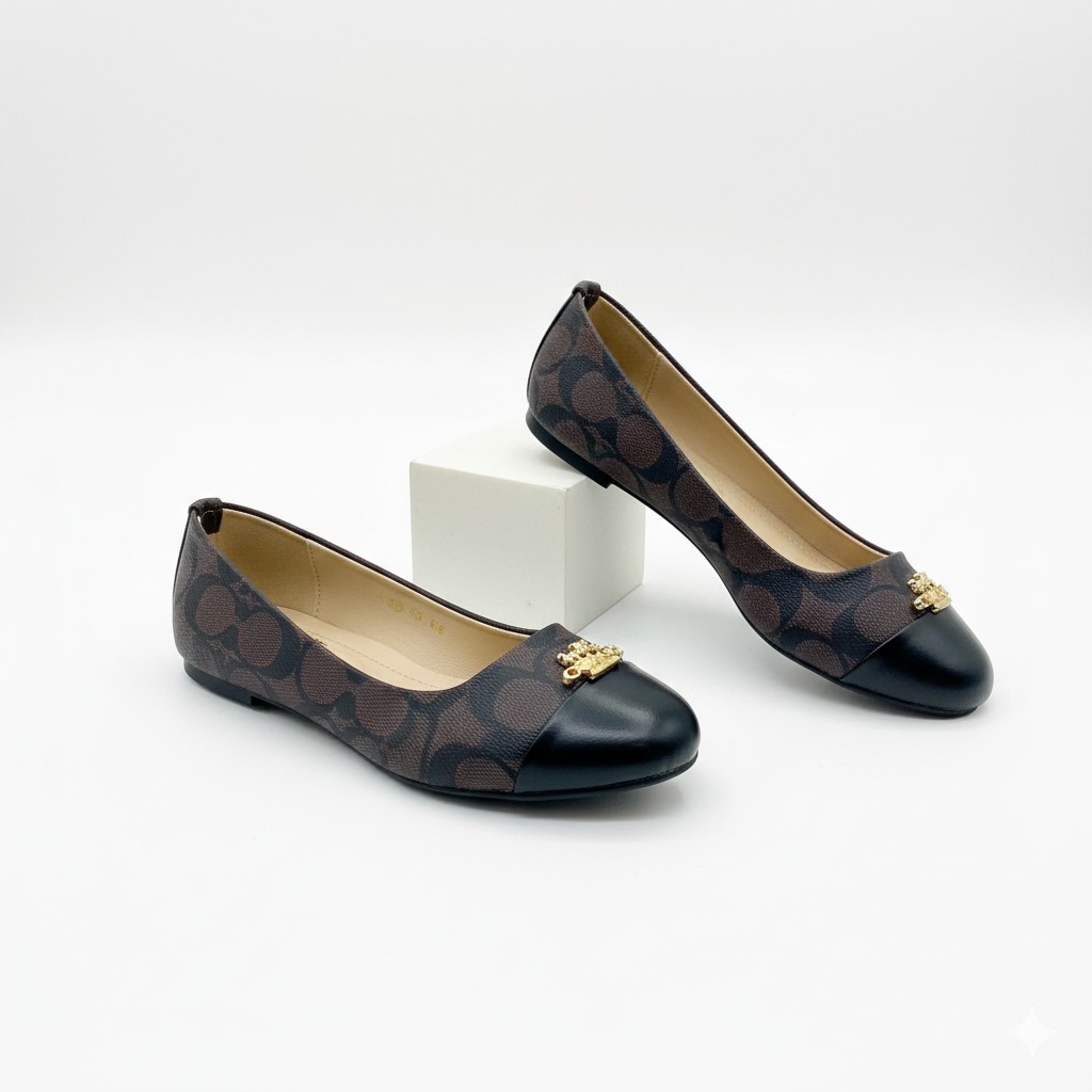 C- Pattern Cap Toe Pump