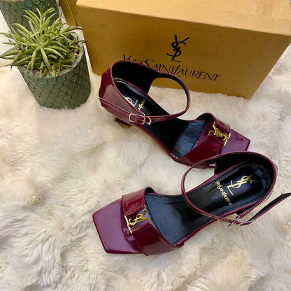 YSL Glossy Royalle Heels