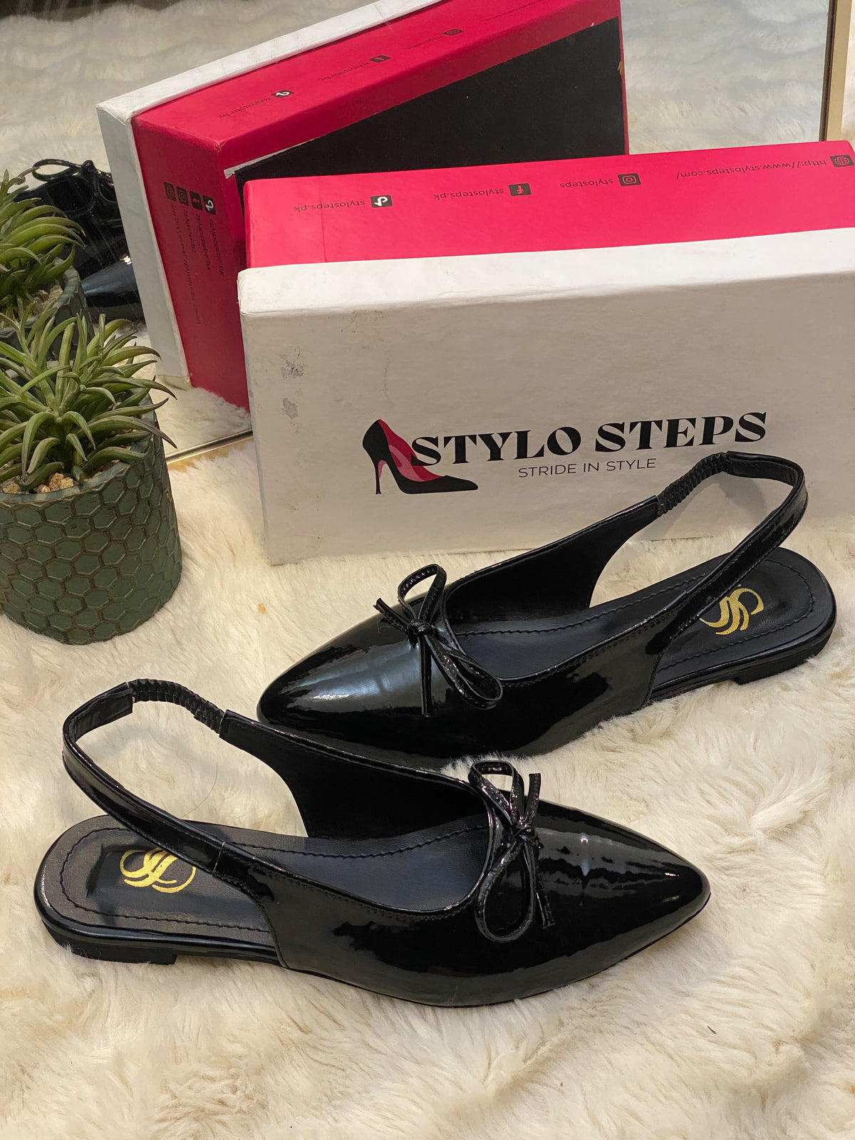 Bow Sensation Slingback Mules