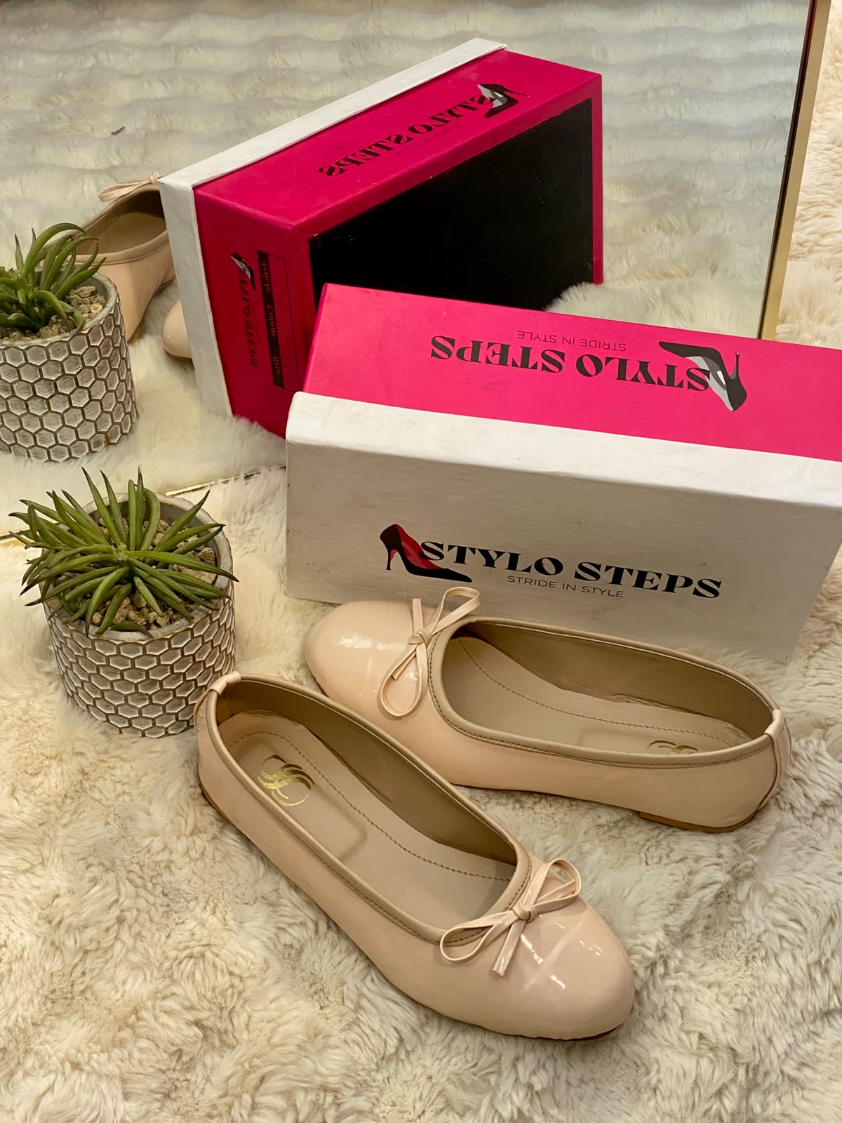 Bow Sensation Ballet Pumps