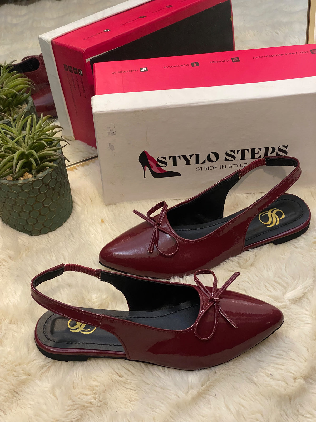 Bow Sensation Slingback Mules