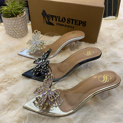 Prism Wings Transperent Heels