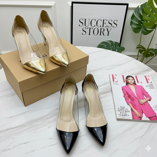 The Crystal Glimmer Heels