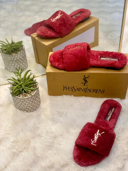 Fur Elegance Slides