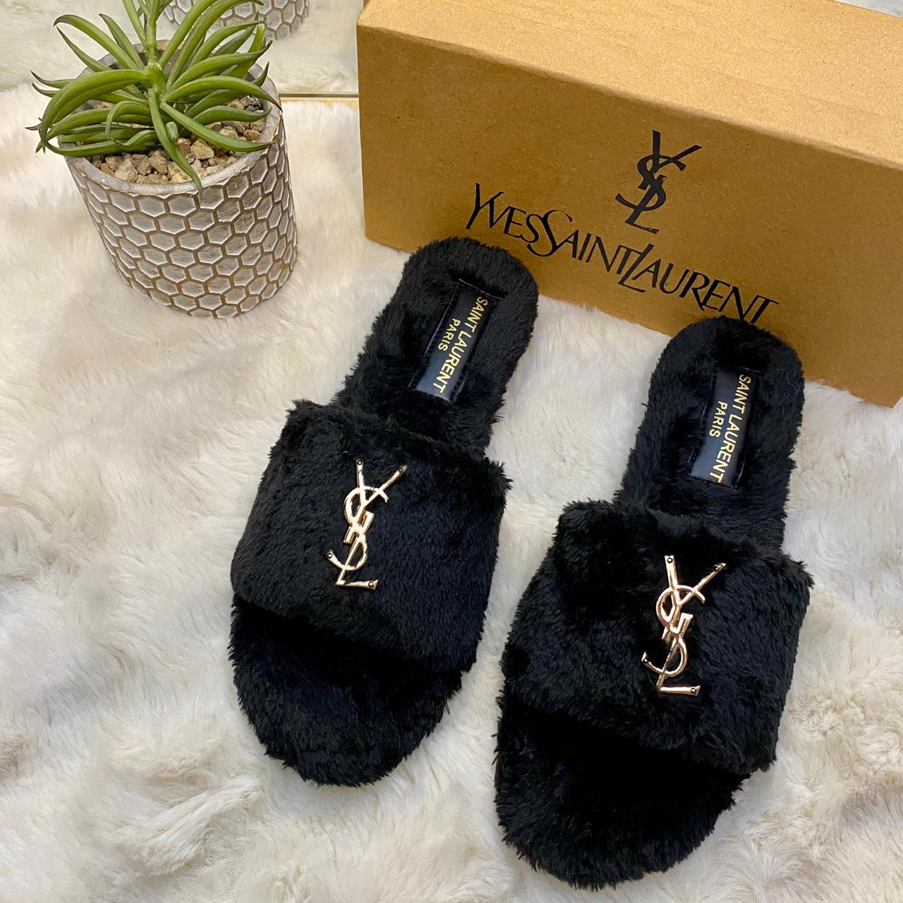Fur Elegance Slides