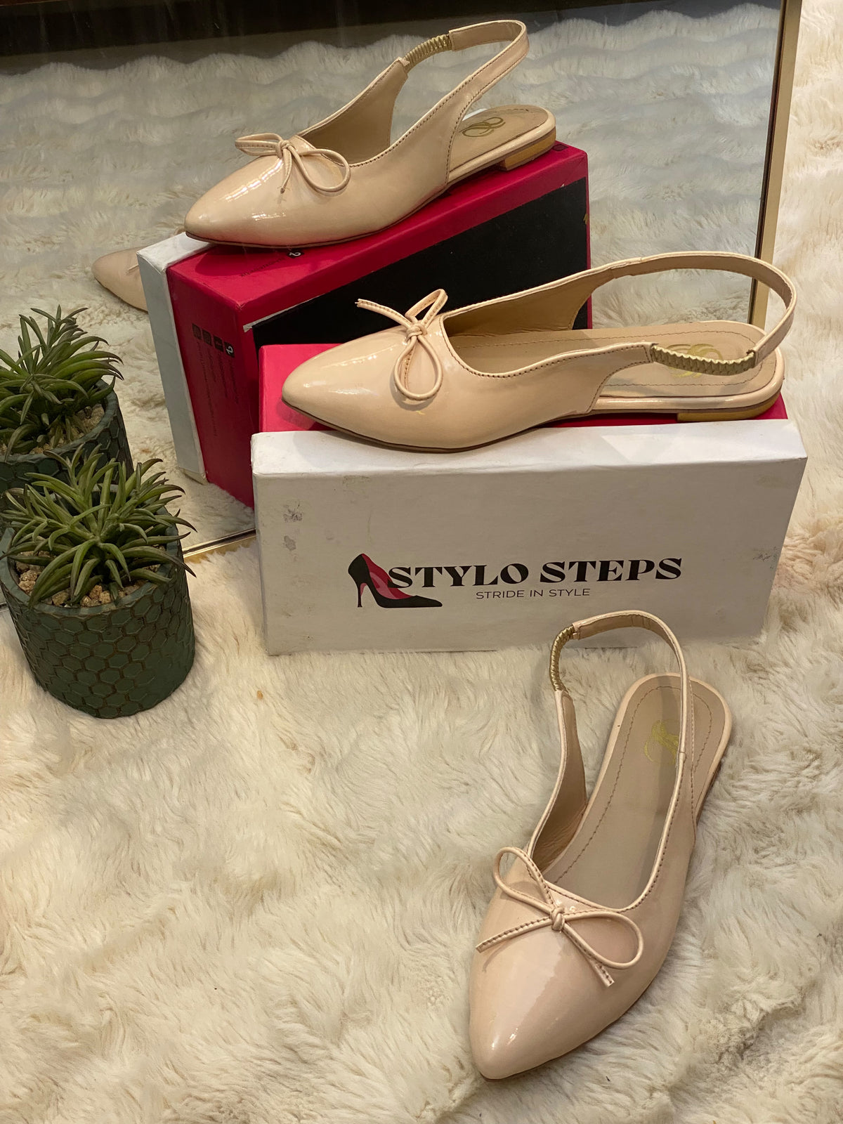 Bow Sensation Slingback Mules