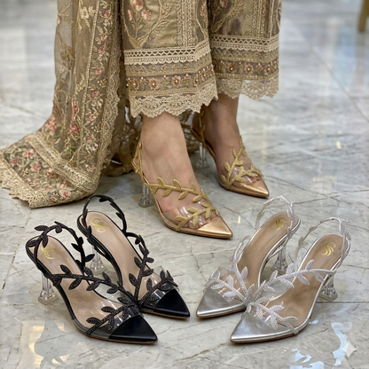 Liana Leaf Heels
