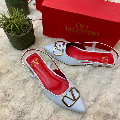 V-Essential Slingback Flats