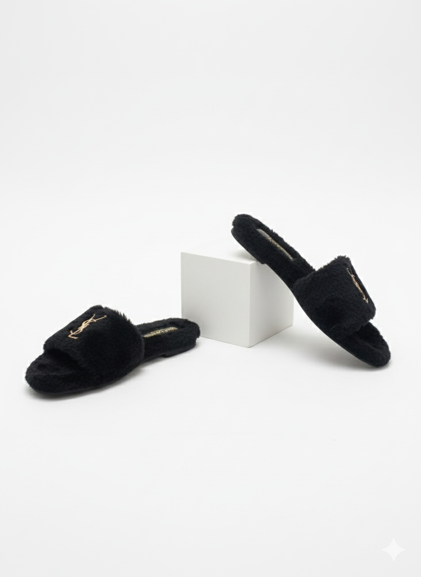 Fur Elegance Slides