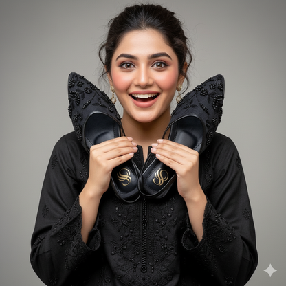 Eterna Bloom Mules Flats