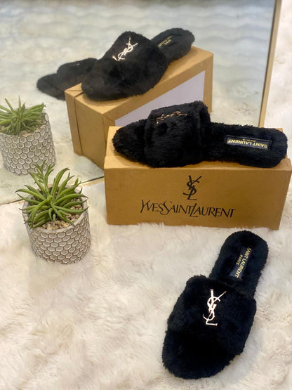 Fur Elegance Slides