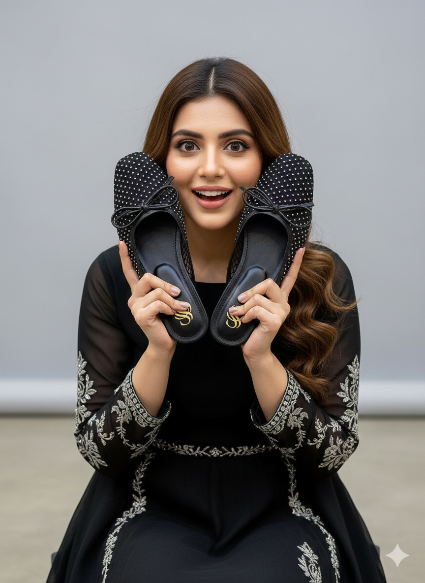 Net Couture Mules