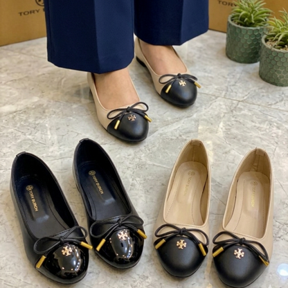 TB Cap-toe Ballet Pumps