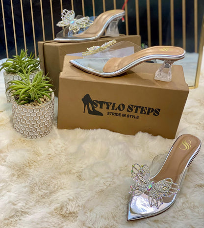 Prism Wings Transperent Heels