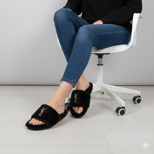 Fur Elegance Slides