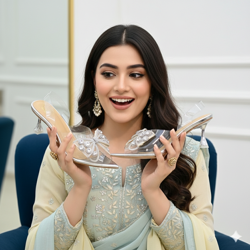 Prism Glimmer Heels