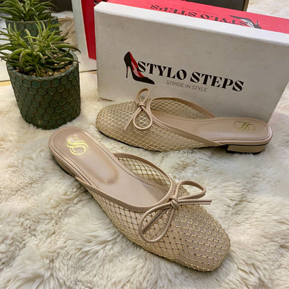 Net Couture Mules