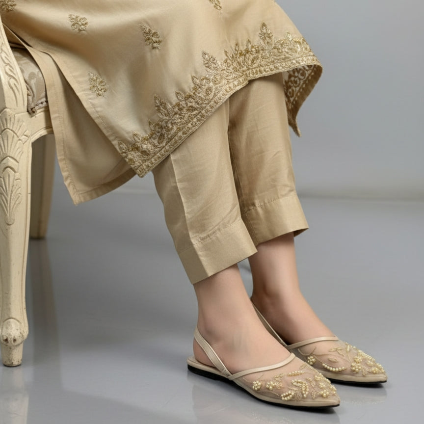 Eterna Bloom Mules Flats