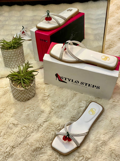 Cherry Charm Flats