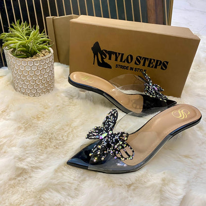 Prism Wings Transperent Heels