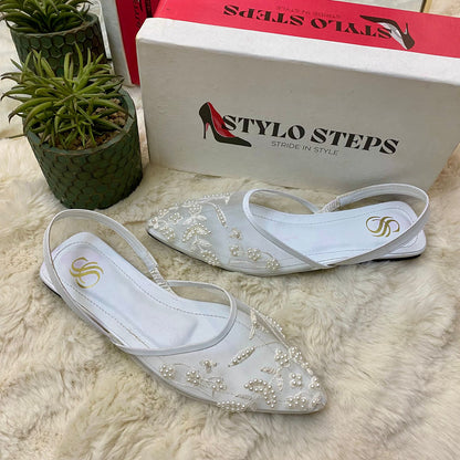 Eterna Bloom Mules Flats