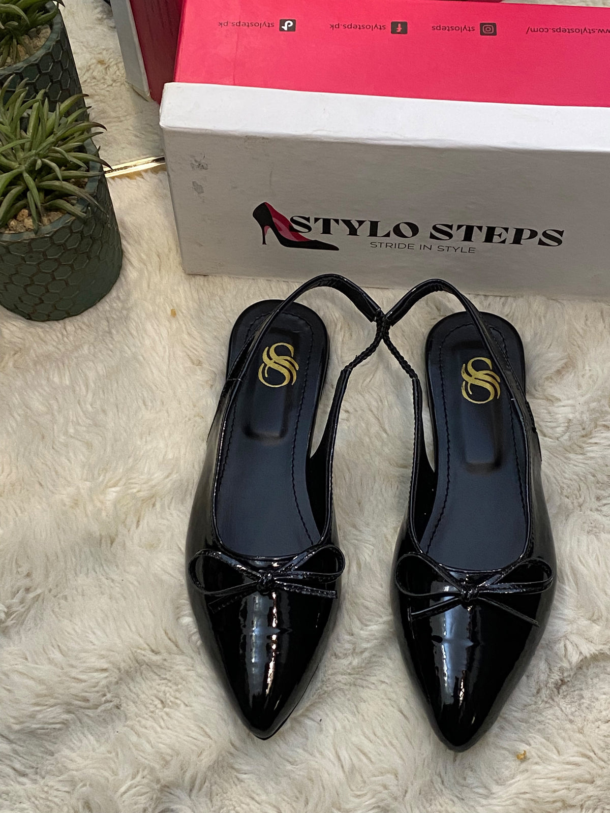 Bow Sensation Slingback Mules