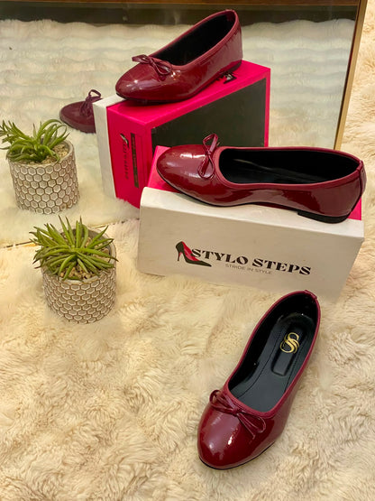Bow Sensation Ballet Pumps