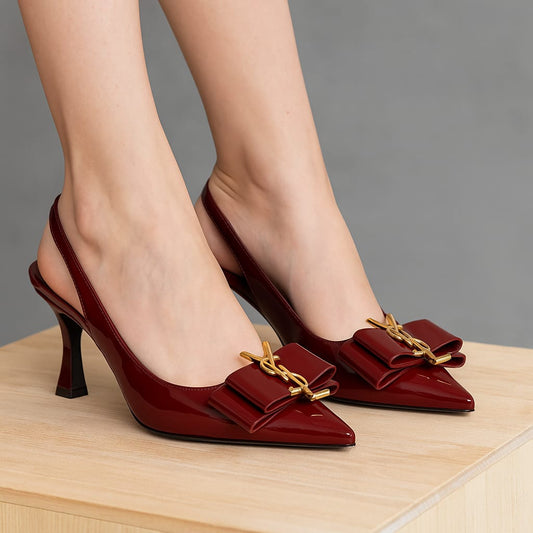 YSL Iconic SlingBack Heel