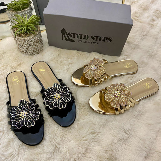 Glitz Flora Flats