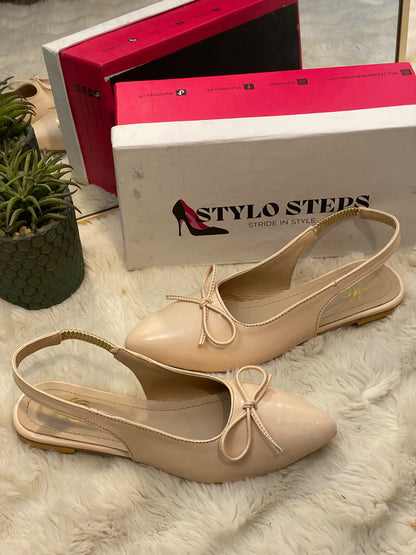 Bow Sensation Slingback Mules