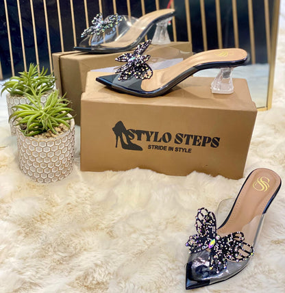 Prism Wings Transperent Heels