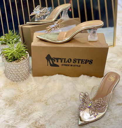 Prism Wings Transperent Heels