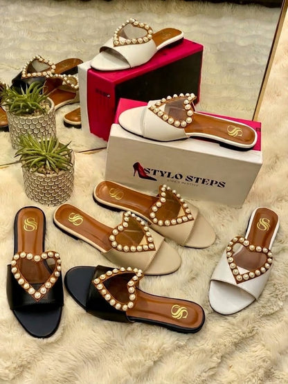 Amour Pearl Slides