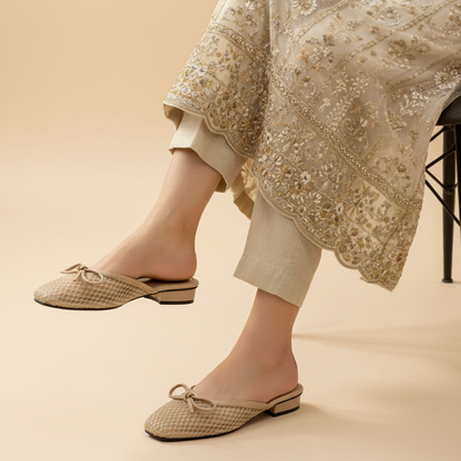 Net Couture Mules