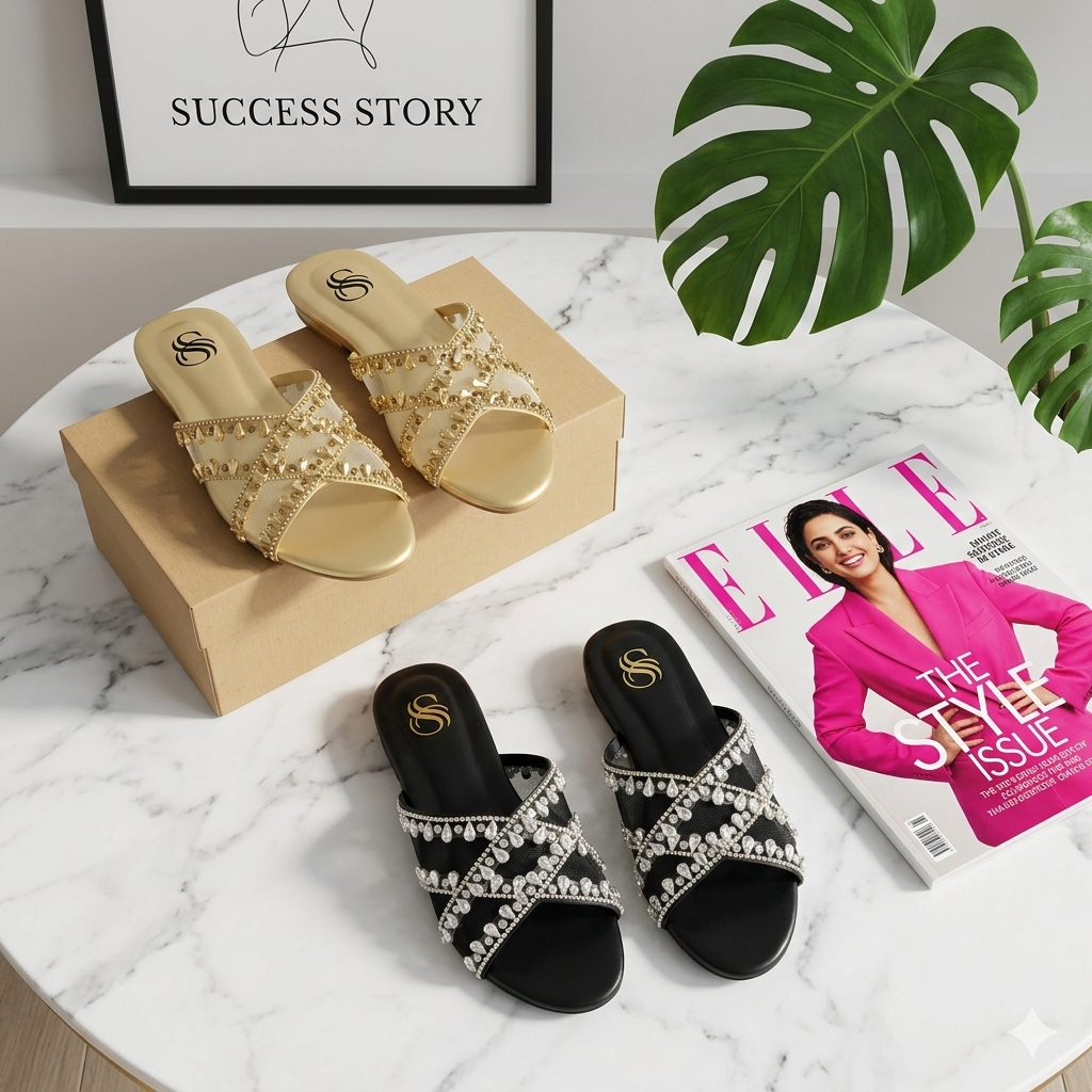 Royal Lattice Sandle