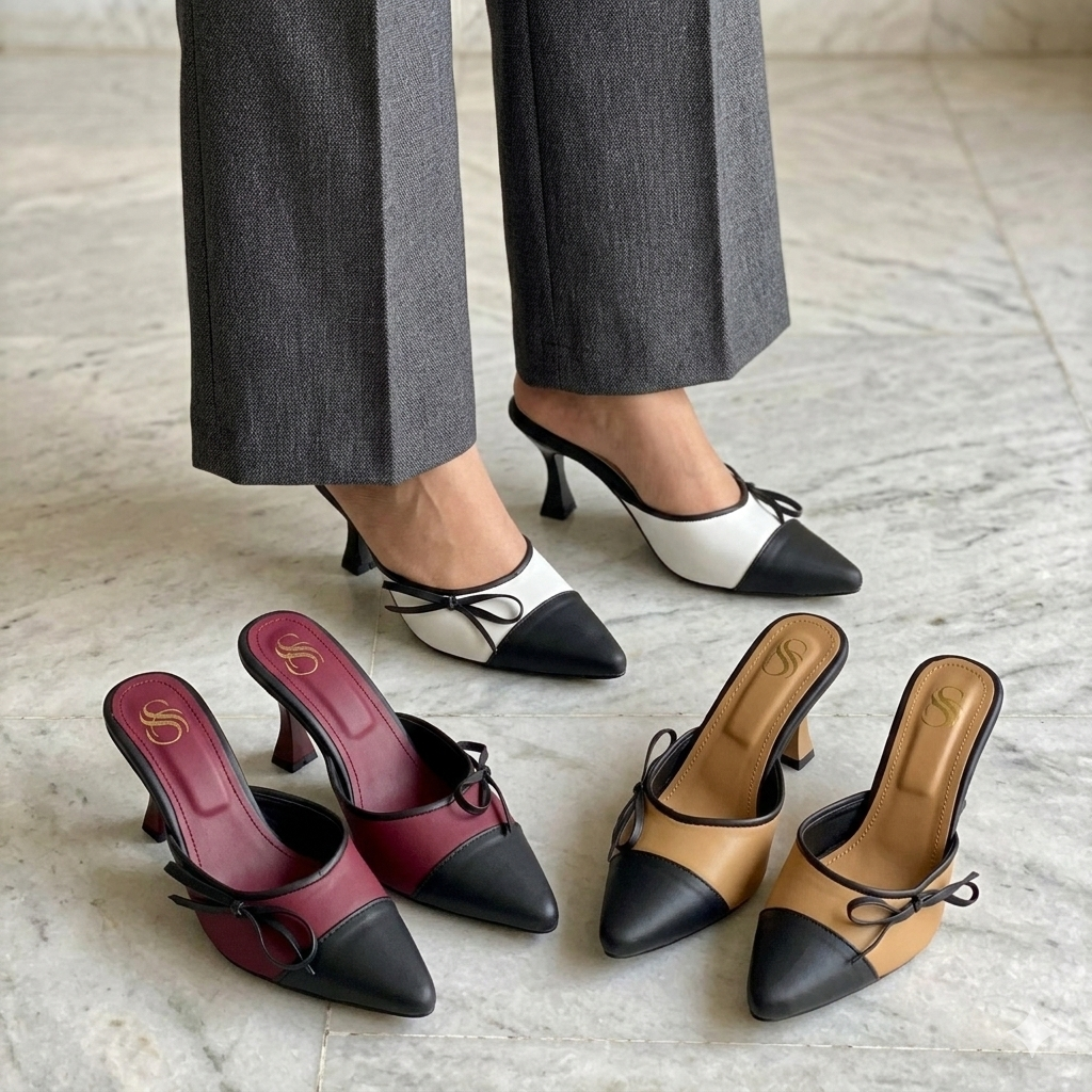Monaco Point Heels