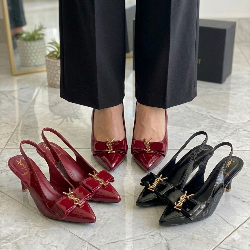YSL Iconic SlingBack Heel